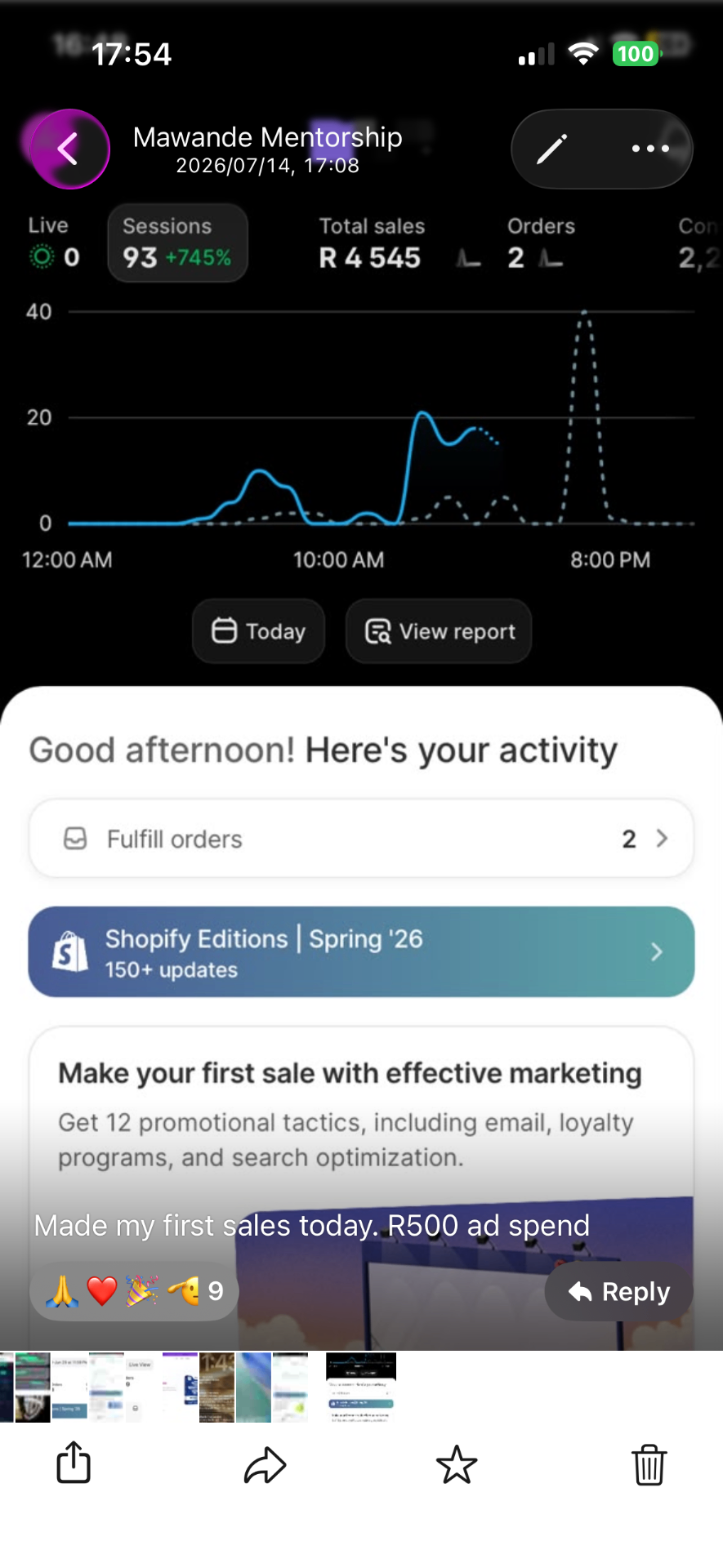 Student or client result screenshot 6