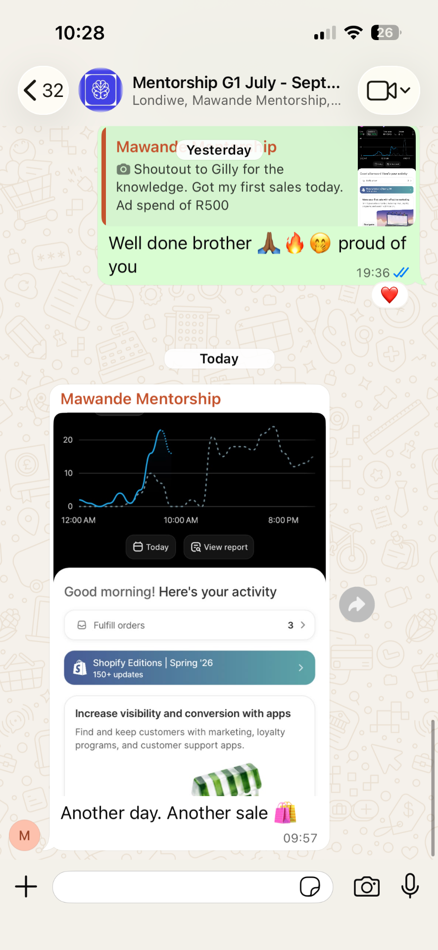 Student or client result screenshot 8